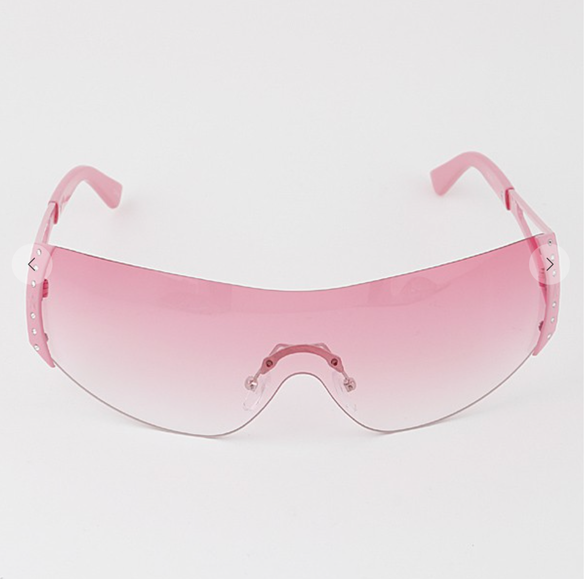 Paris Y2K Shield Shades